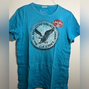 Blue American Eagle shirt